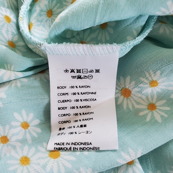 Faithfull The Brand Mejia Ari Zhoe Floral Print Midi Dress New Size 2 US/XS - Picture 15 of 16